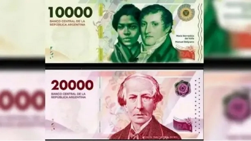 Se sabe cuándo entrarán en circulación los billetes de .000 y .000 Se sabe cuándo entrarán en circulación los billetes de .000 y .000