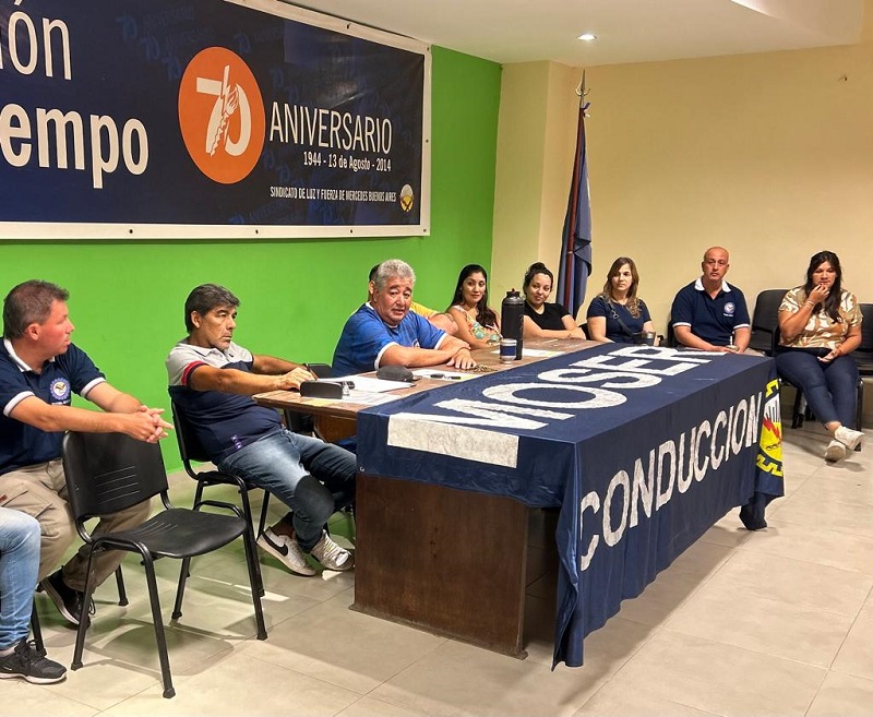 Asumió la nueva comisión directiva de la seccional Resistencia del Sindicato de Luz y Fuerza Asumió la nueva comisión directiva de la seccional Resistencia del Sindicato de Luz y Fuerza
