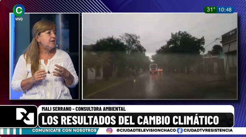 “El cambio climático nos está mostrando la ocurrencia cada vez más frecuente de tormentas de magnitud y olas de calor” “El cambio climático nos está mostrando la ocurrencia cada vez más frecuente de tormentas de magnitud y olas de calor”
