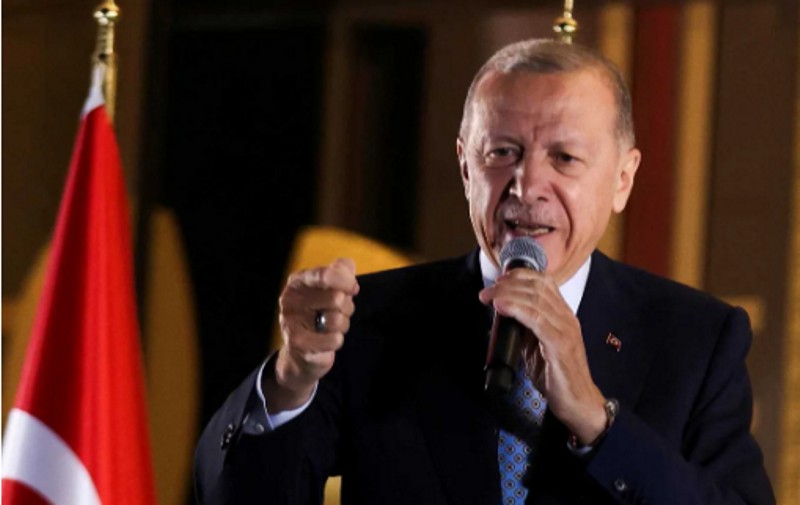 El presidente Erdogan de Turquía manifestó su apoyo al movimiento Hamás El presidente Erdogan de Turquía manifestó su apoyo al movimiento Hamás