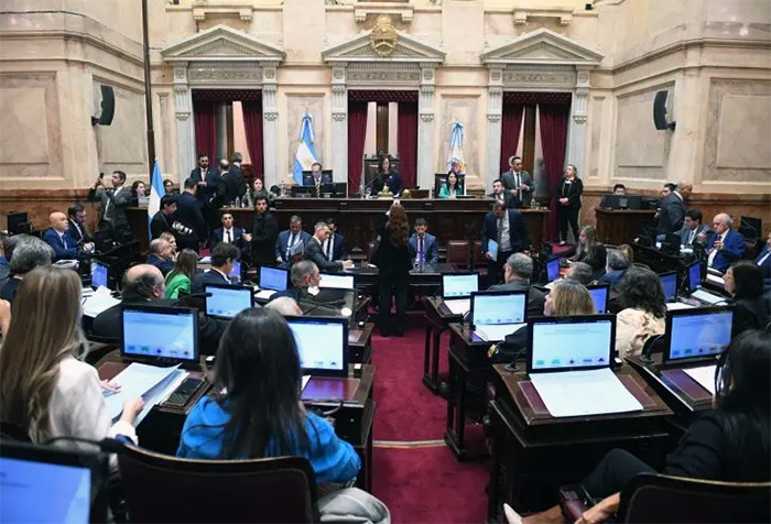 Ley Bases en el Senado: el oficialismo ya piensa en una sesión posterior al 25 Ley Bases en el Senado: el oficialismo ya piensa en una sesión posterior al 25