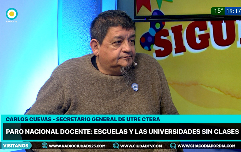 Cuevas: “Estamos en manos de un tipo muy peligroso, la educación pública y gratuita es parte del ADN de los argentinos” Cuevas: “Estamos en manos de un tipo muy peligroso, la educación pública y gratuita es parte del ADN de los argentinos”
