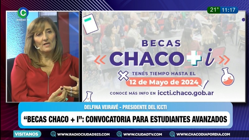 Becas Chaco + i: “Están orientadas a los futuros profesionales y es un estímulo para generar vocaciones científicas” Becas Chaco + i: “Están orientadas a los futuros profesionales y es un estímulo para generar vocaciones científicas”