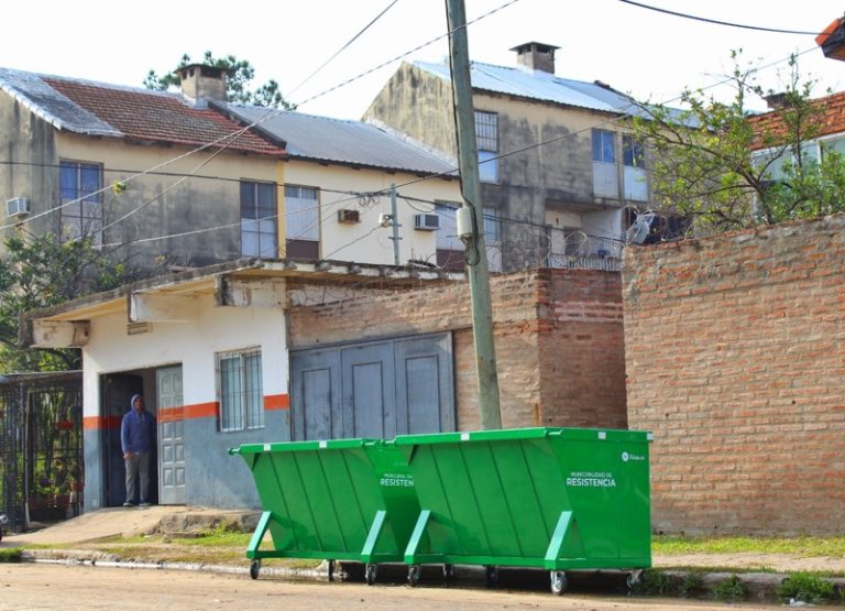 El Municipio comenzó a colocar nuevos contenedores de residuos en los ...