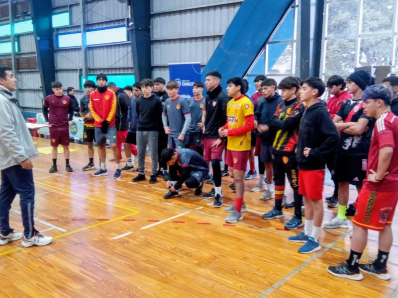 El Instituto del Deporte Chaqueño realizó testeos físicos al plantel de Sarmiento El Instituto del Deporte Chaqueño realizó testeos físicos al plantel de Sarmiento