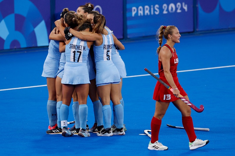 Las Leonas golearon 4-1 a los Estados Unidos en su debut por los Juegos Olímpicos de París 2024 Las Leonas golearon 4-1 a los Estados Unidos en su debut por los Juegos Olímpicos de París 2024