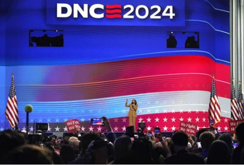 Kamala Harris fue elegida candidata presidencial demócrata en votación nominal ceremonial Kamala Harris fue elegida candidata presidencial demócrata en votación nominal ceremonial