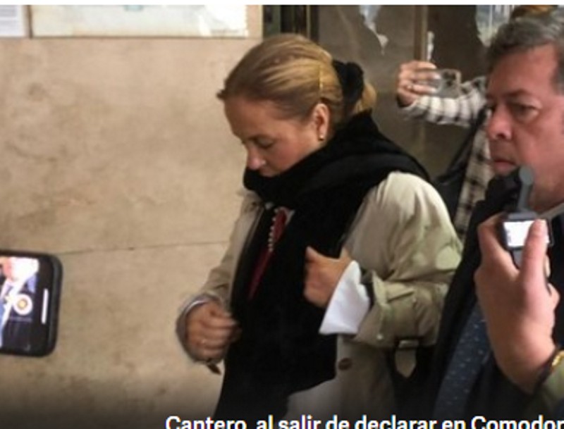 María Cantero declaró que las capturas de chats son reales y que Yañez es la “víctima” María Cantero declaró que las capturas de chats son reales y que Yañez es la “víctima”