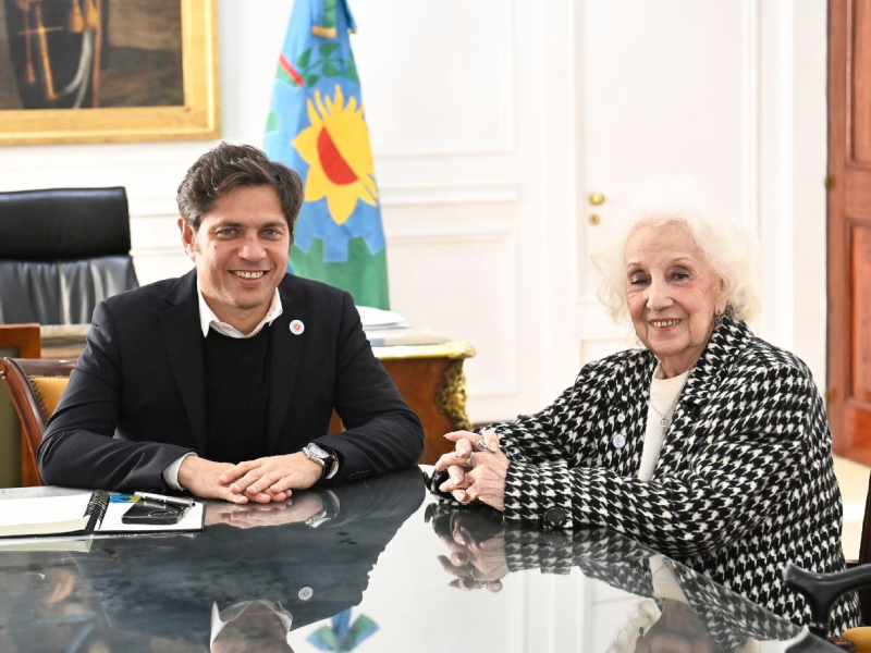 Kicillof crea una unidad especial para buscar a los bebés apropiados Kicillof crea una unidad especial para buscar a los bebés apropiados