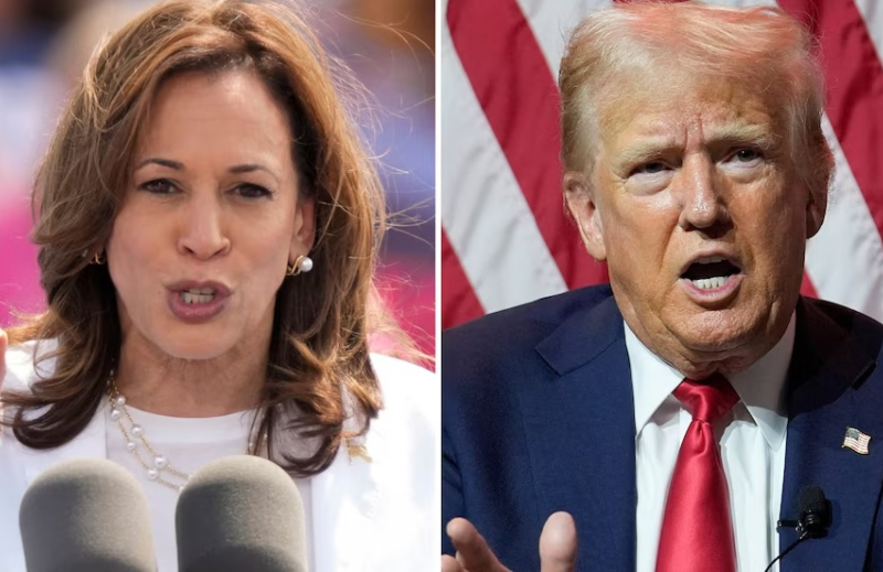 EEUU: encuesta otorga leve ventaja a Kamala Harris sobre Trump EEUU: encuesta otorga leve ventaja a Kamala Harris sobre Trump