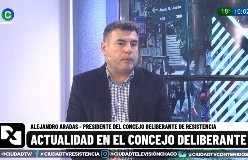 Alejandro Aradas: “Queremos recuperar a Resistencia no solo en materia de obras sino de limpieza” Alejandro Aradas: “Queremos recuperar a Resistencia no solo en materia de obras sino de limpieza”