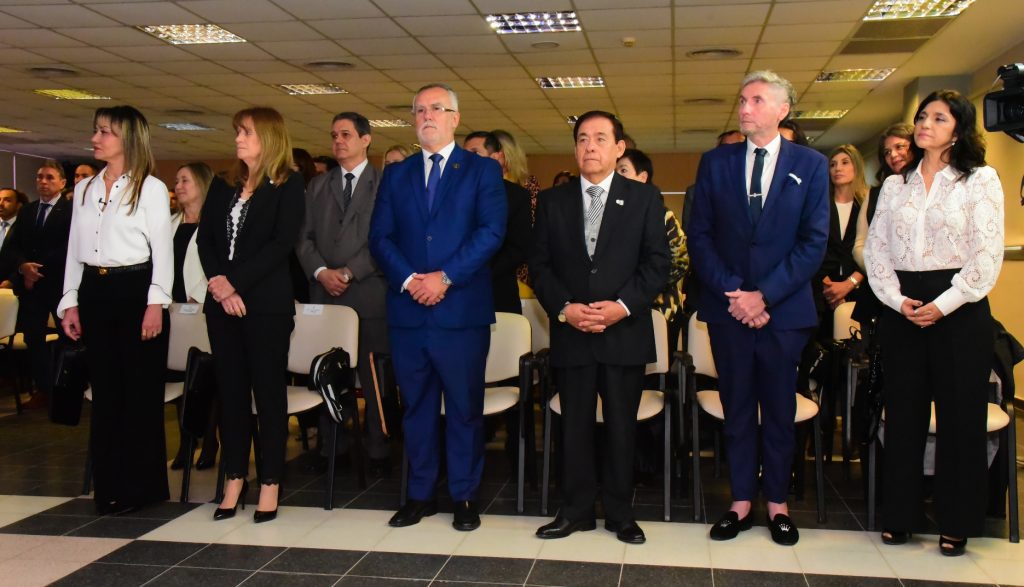 La cúpula judicial chaqueña presente en el juramento de Claudia Fernández como jueza del STJ de Formosa
