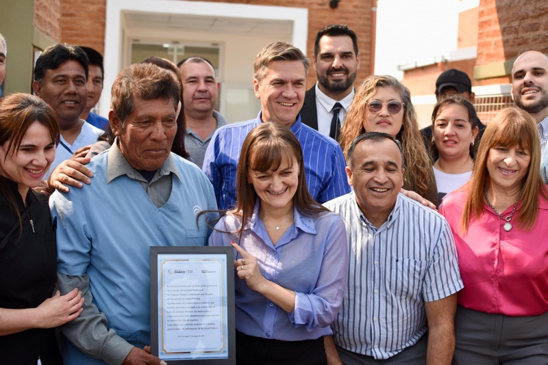 Zdero constató en General San Martín avance de obras del Hospital, inauguración del CAPS y pavimento Zdero constató en General San Martín avance de obras del Hospital, inauguración del CAPS y pavimento