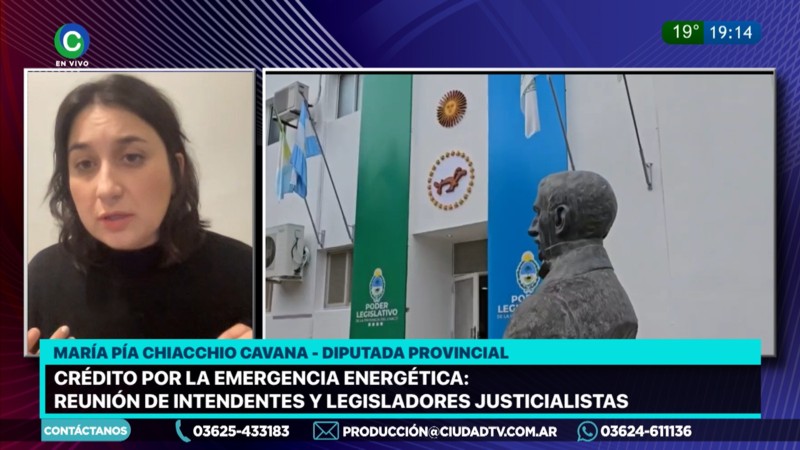 Chiacchio Cavana: “Esta crisis es por la inoperancia del Ejecutivo y por lo que tardaron en pedir este crédito” Chiacchio Cavana: “Esta crisis es por la inoperancia del Ejecutivo y por lo que tardaron en pedir este crédito”