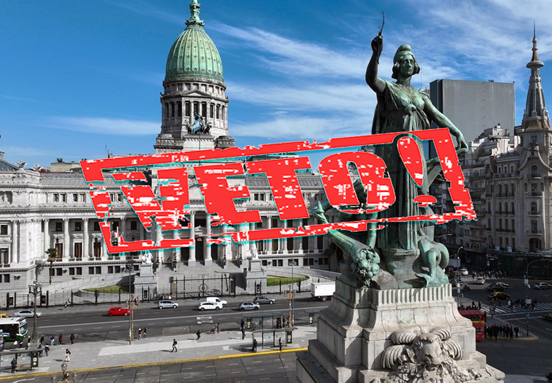 El Gobierno nacional publicó el veto total del aumento de las jubilaciones El Gobierno nacional publicó el veto total del aumento de las jubilaciones