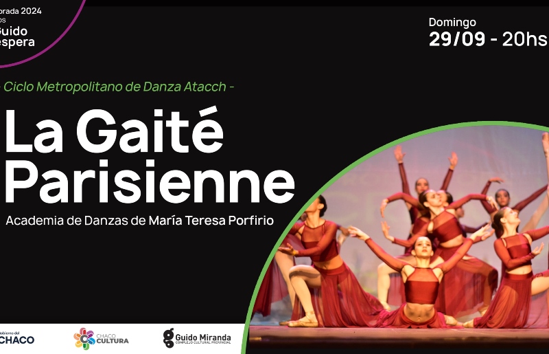 Noche de danza en el Guido con La Gaité Parisienne Noche de danza en el Guido con La Gaité Parisienne