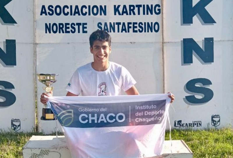 El chaqueño Gonzalo Galeano se consagró campeón de Karting en Santa Fe El chaqueño Gonzalo Galeano se consagró campeón de Karting en Santa Fe