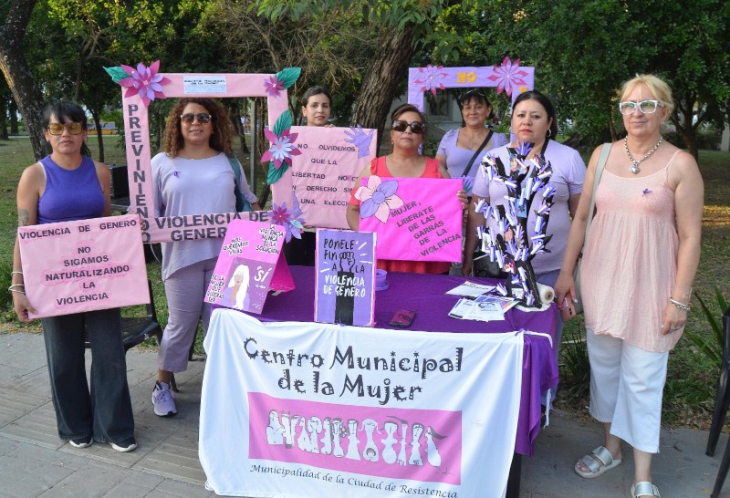 En una jornada de concienciación, el Municipio difundió los canales de denuncia por violencia contra el género En una jornada de concienciación, el Municipio difundió los canales de denuncia por violencia contra el género