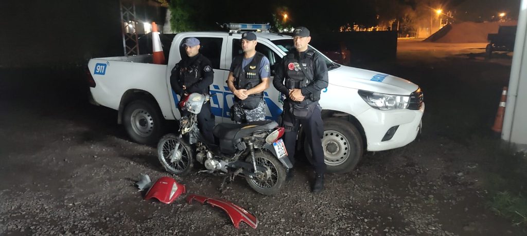 Su expareja le sustrajo la moto en Santa Fe y fue recuperada en Chaco