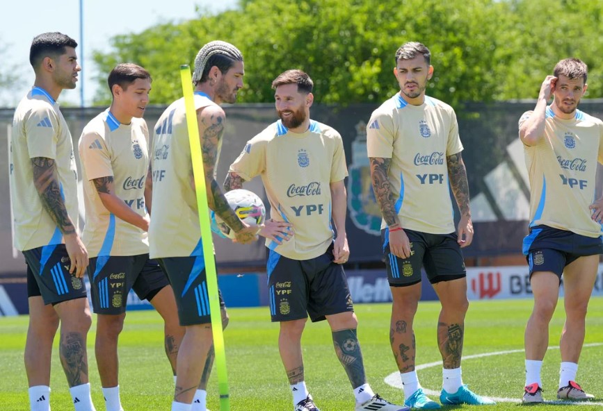 Cuál es la única incógnita en el 11 titular de la Selección argentina para visitar a Paraguay Cuál es la única incógnita en el 11 titular de la Selección argentina para visitar a Paraguay