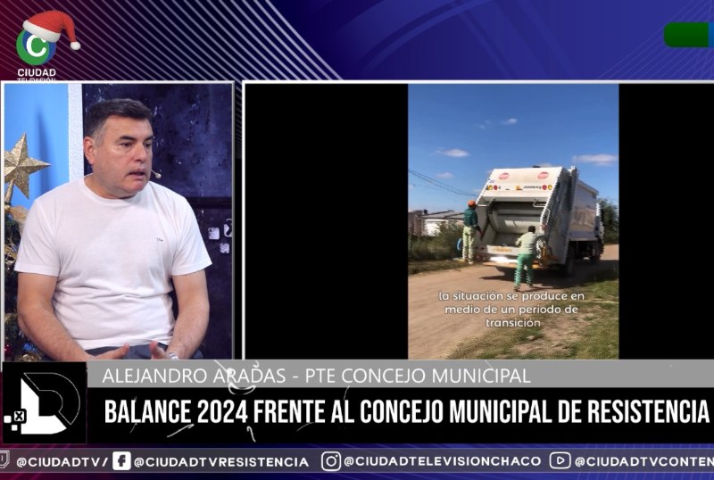 Alejandro Aradas: “Hoy, culminando 2024 es un balance positivo porque la ciudad está en marcha” Alejandro Aradas: “Hoy, culminando 2024 es un balance positivo porque la ciudad está en marcha”