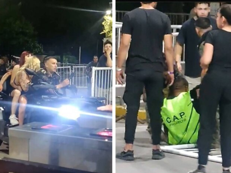 Echaron al comisario que entró por la fuerza al recital de Los Piojos Echaron al comisario que entró por la fuerza al recital de Los Piojos