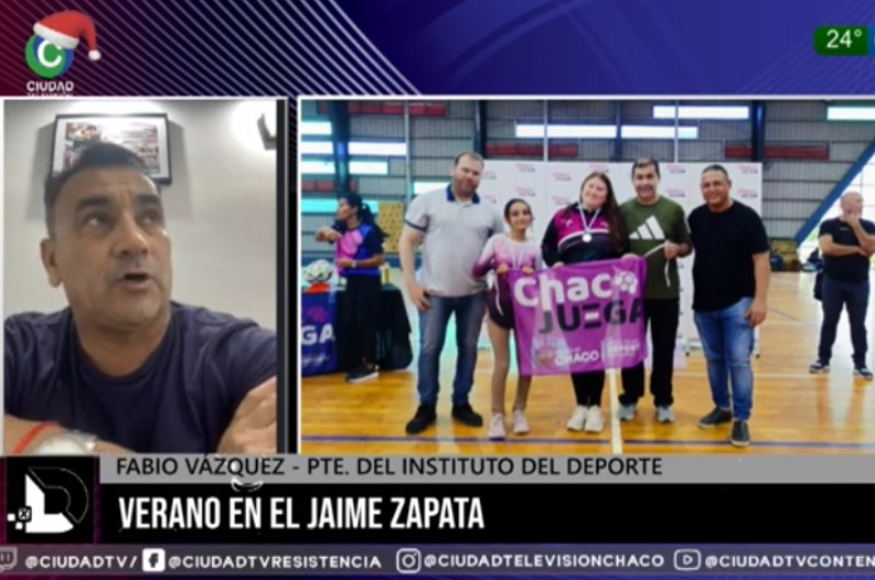 El Jaime Zapata inaugura su temporada de pileta libre y escuela de natación El Jaime Zapata inaugura su temporada de pileta libre y escuela de natación