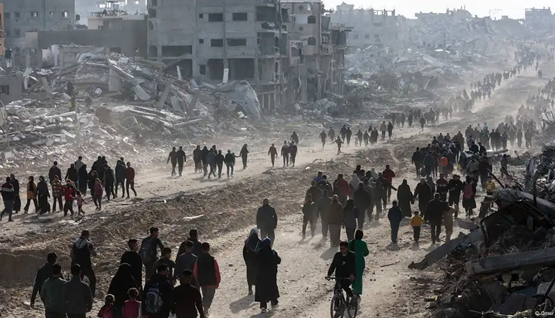 Comenzó el alto al fuego en la Franja de Gaza y más tarde se inicia el trueque de rehenes y prisioneros Comenzó el alto al fuego en la Franja de Gaza y más tarde se inicia el trueque de rehenes y prisioneros