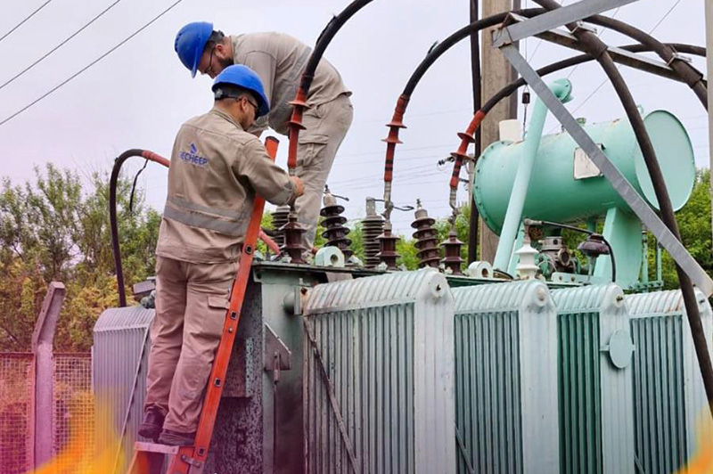 SECHEEP informó que se restableció el servicio para normalizar el suministro de agua potable SECHEEP informó que se restableció el servicio para normalizar el suministro de agua potable
