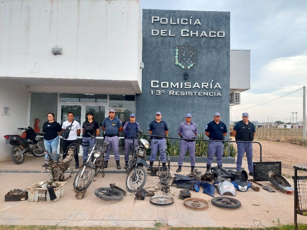 Desarmadero desmantelado: tres detenidos y secuestros Desarmadero desmantelado: tres detenidos y secuestros