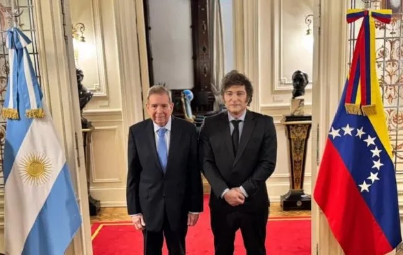 Javier Milei recibió al excandidato opositor venezolano Edmundo González Urrutia Javier Milei recibió al excandidato opositor venezolano Edmundo González Urrutia