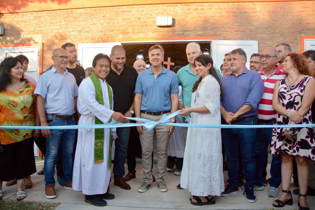 El gobernador Zdero inauguró la nueva Capilla Nuestra Sra. de Guadalupe en Resistencia