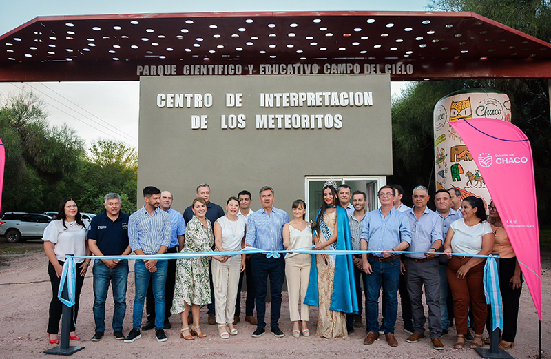 Zdero inauguró en Gancedo el pórtico de acceso a la reserva natural y cultural Pigüen N´Onaxá Zdero inauguró en Gancedo el pórtico de acceso a la reserva natural y cultural Pigüen N´Onaxá
