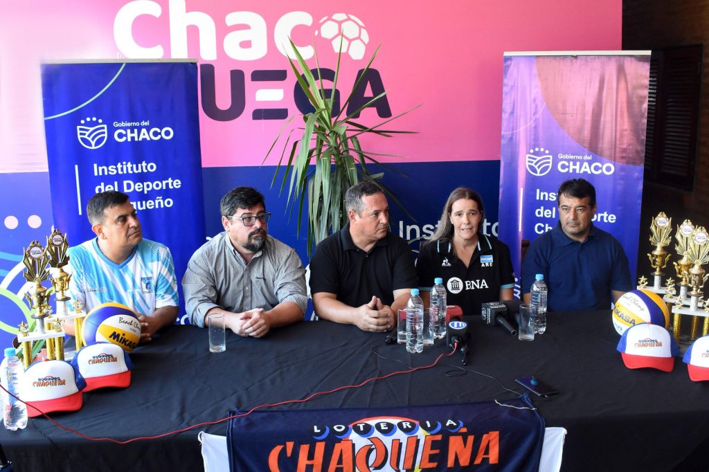 Lanzaron la Copa Regional de Beach Voley, promovida por Deporte con el apoyo de Lotería Chaqueña Lanzaron la Copa Regional de Beach Voley, promovida por Deporte con el apoyo de Lotería Chaqueña
