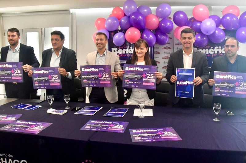 Lotería Chaqueña lanzó una nueva edición del “Sorteo Benéfico y Solidario por la Vida” Lotería Chaqueña lanzó una nueva edición del “Sorteo Benéfico y Solidario por la Vida”