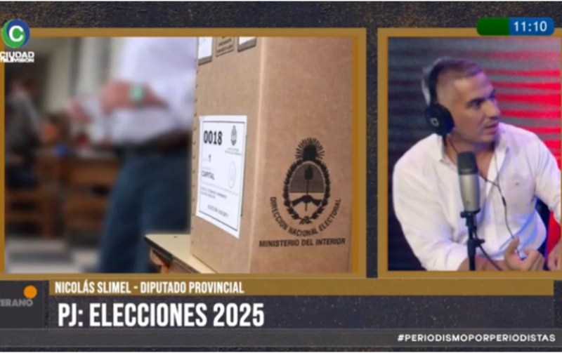 Nicolás Slimel: “En el PJ la única alternativa que tenemos es la del consenso” Nicolás Slimel: “En el PJ la única alternativa que tenemos es la del consenso”
