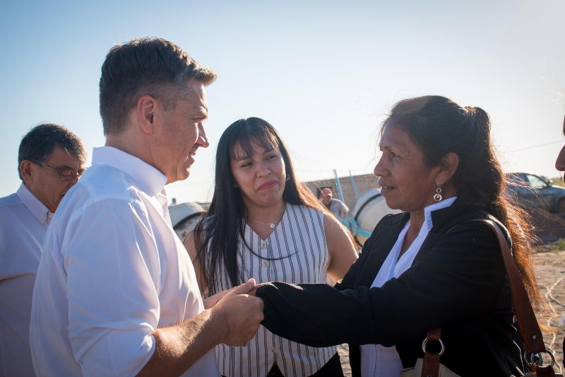 En el paraje Rancho Viejo, Zdero constató el avance de las obras de viviendas En el paraje Rancho Viejo, Zdero constató el avance de las obras de viviendas