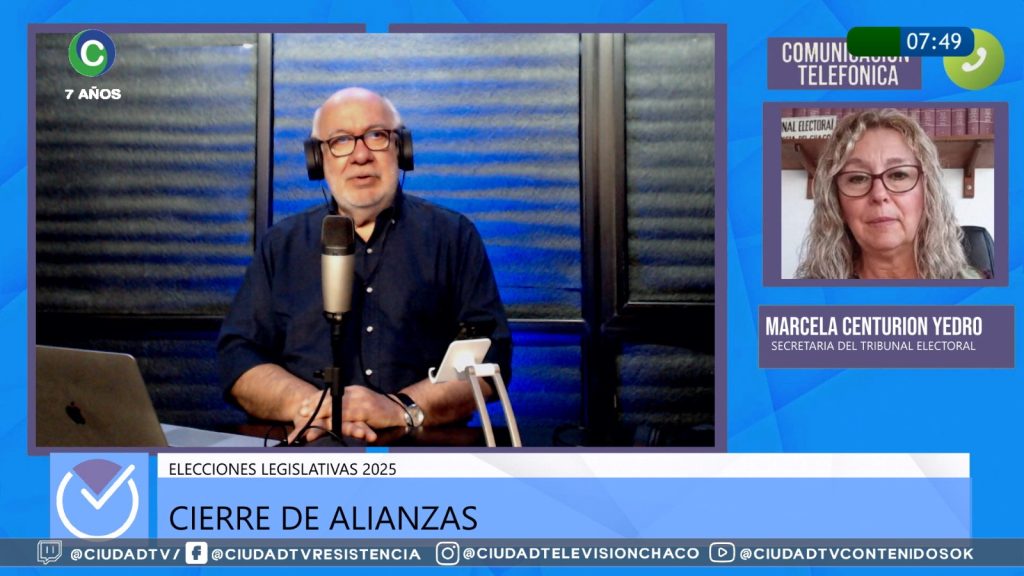Seis frentes se inscribieron en Chaco para competir en las elecciones del 11 de mayo