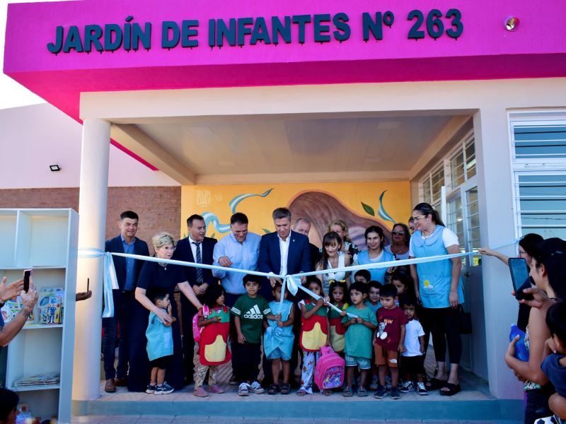 En Corzuela, Zdero inauguró el ciclo lectivo del Nivel Inicial y un nuevo jardín de infantes En Corzuela, Zdero inauguró el ciclo lectivo del Nivel Inicial y un nuevo jardín de infantes
