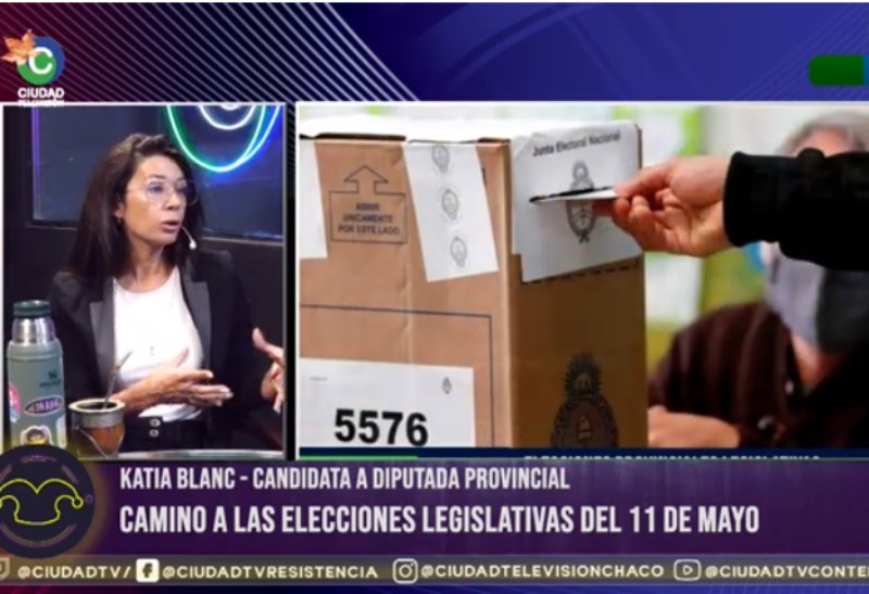 Katia Blanc, candidata por el FCHMM: “Nuestra convicción es debatir sobre los temas que hoy necesita la gente” Katia Blanc, candidata por el FCHMM: “Nuestra convicción es debatir sobre los temas que hoy necesita la gente”