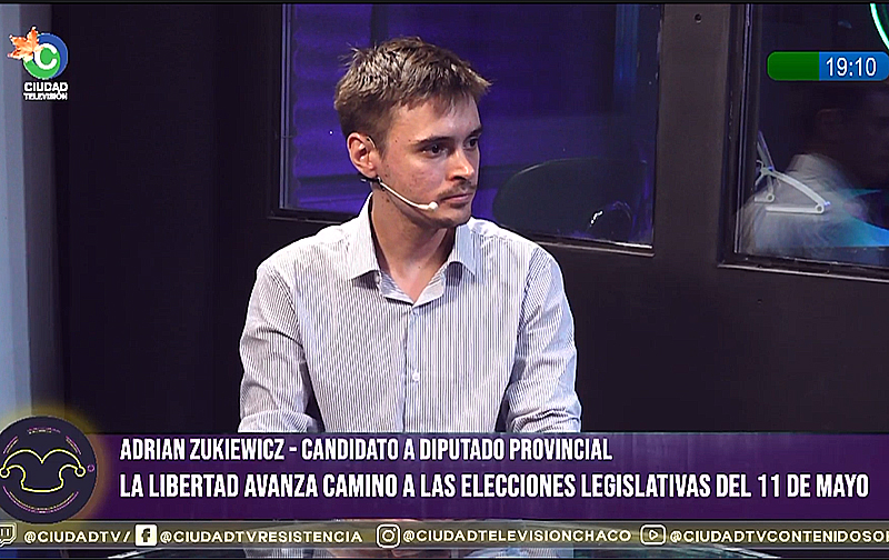 Zukiewicz, candidato de Chaco Puede: “Necesitamos legisladores para concretar los proyectos que Zdero quiere para el Chaco” Zukiewicz, candidato de Chaco Puede: “Necesitamos legisladores para concretar los proyectos que Zdero quiere para el Chaco”