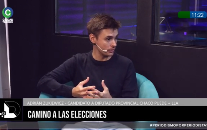 Adrián Zukiewicz, candidato de Chaco Puede + LLA: “Queremos dejar atrás el atraso de Chaco y avanzar hacia el futuro” Adrián Zukiewicz, candidato de Chaco Puede + LLA: “Queremos dejar atrás el atraso de Chaco y avanzar hacia el futuro”