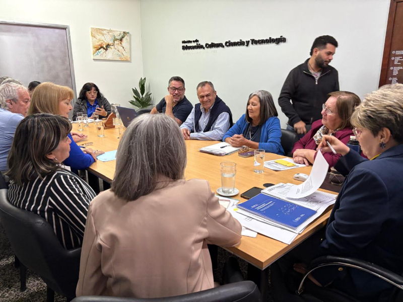 Reunión de la ATECH con la ministra Naidenoff: dirigentes ratificaron su rechazo a la intervención de la Junta del Nivel Primario Reunión de la ATECH con la ministra Naidenoff: dirigentes ratificaron su rechazo a la intervención de la Junta del Nivel Primario