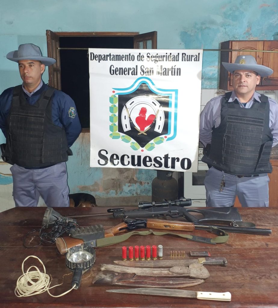 En San Martín, cayeron cazadores en plena faena En San Martín, cayeron cazadores en plena faena