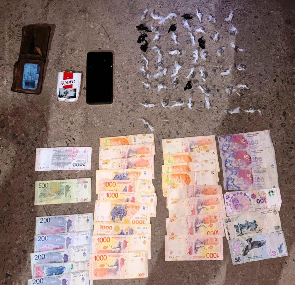 Dealers atrapados en plena venta en la zona sur de Resistencia