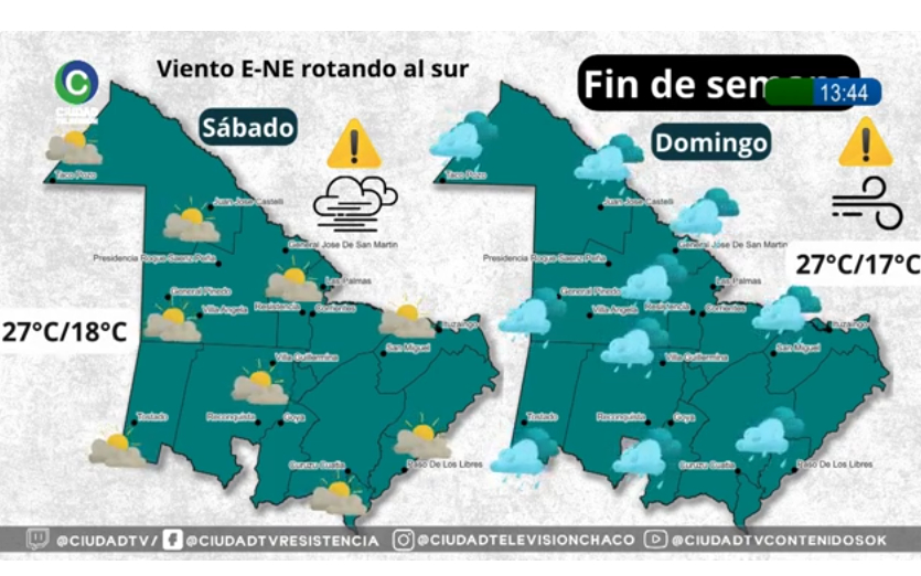 Anticipan la llegada de un frente frío para el fin de semana, bancos de niebla y tormentas ocasionales Anticipan la llegada de un frente frío para el fin de semana, bancos de niebla y tormentas ocasionales