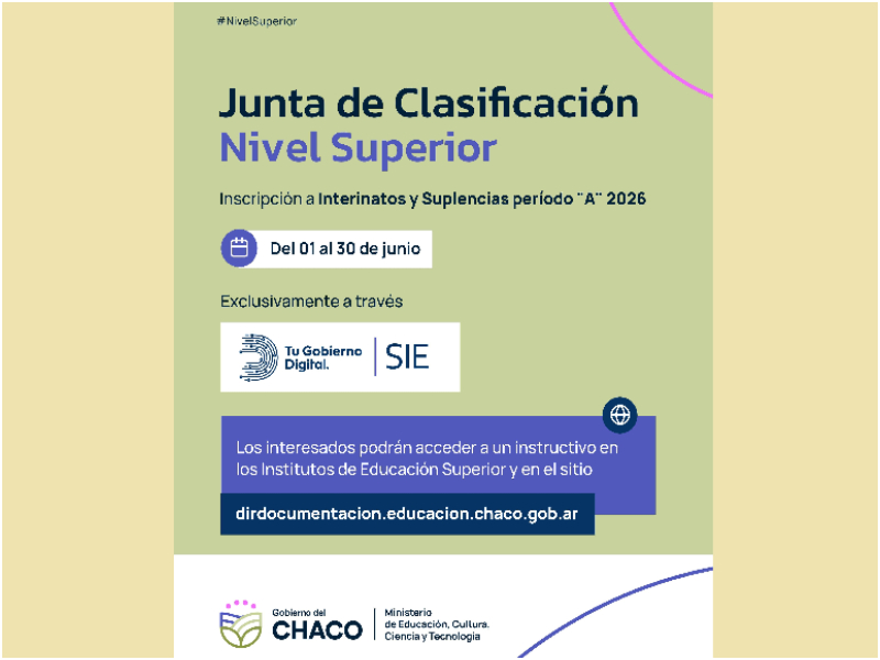 Educación superior: abre inscripción a interinatos y suplencias 2026 Educación superior: abre inscripción a interinatos y suplencias 2026