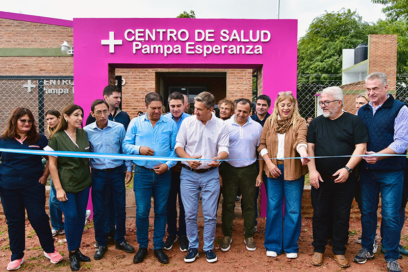 Zdero inauguró la construcción del Centro de Salud en el Paraje Pampa Esperanza cerca de Quitilipi Zdero inauguró la construcción del Centro de Salud en el Paraje Pampa Esperanza cerca de Quitilipi