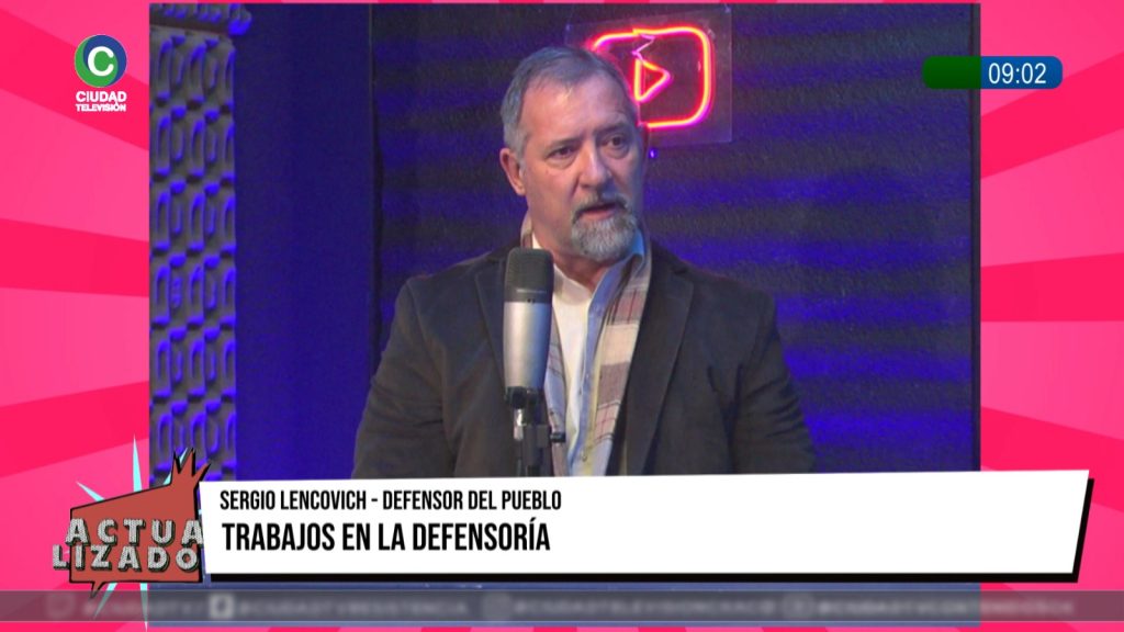 Lencovich: “Muchas personas pretenden respuestas que a veces escapan a lo que la Defensoría ofrece”