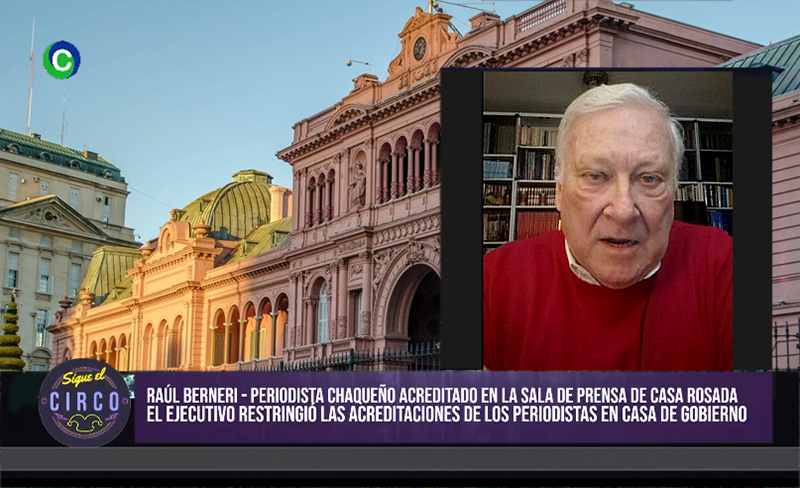 Restricciones al periodismo en Casa Rosada: “Es una verdadera limitación a la libertad de prensa”, afirmó Raúl Berneri Restricciones al periodismo en Casa Rosada: “Es una verdadera limitación a la libertad de prensa”, afirmó Raúl Berneri